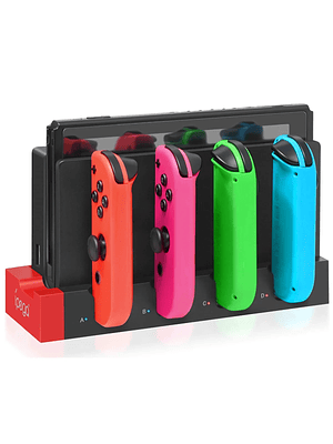 Estacion de Cara Multiple Para Mandos Nintendo Switch 