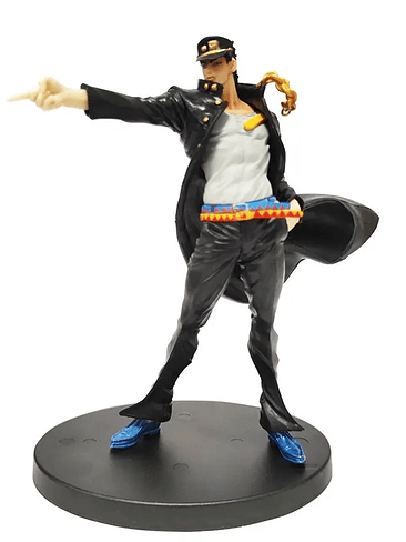 ⭐ Figura Coleccionable Anime – Figura Kuji Jotaro Coleccionable con base 