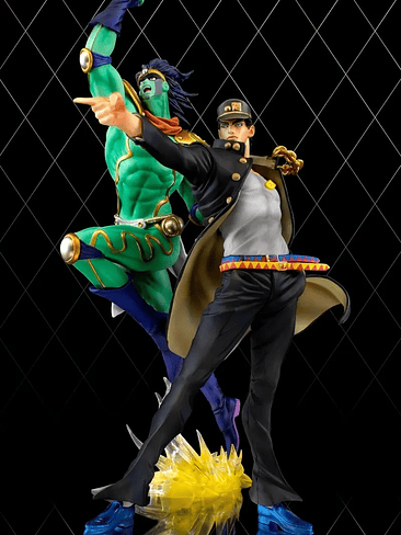 ⭐ Figura Coleccionable Anime – Figura Kuji Jotaro Coleccionable con base 