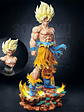 Figura goku Super Sayayin con Base Planeta Namekusein 
