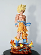 Figura goku Super Sayayin con Base Planeta Namekusein 