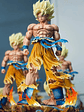 Figura goku Super Sayayin con Base Planeta Namekusein 