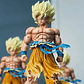 Figura goku Super Sayayin con Base Planeta Namekusein 