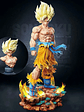 Figura goku Super Sayayin con Base Planeta Namekusein 