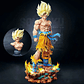 Figura goku Super Sayayin con Base Planeta Namekusein 