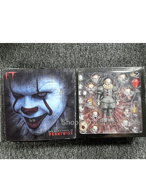 🎈 Figura Coleccionable de Terror – Pennywise “The Many Faces” | Edición Especial