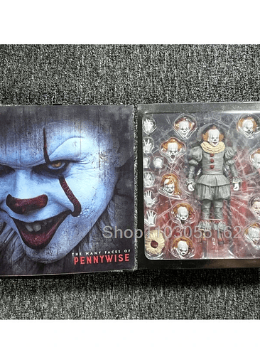 🎈 Figura Coleccionable de Terror – Pennywise “The Many Faces” | Edición Especial 1