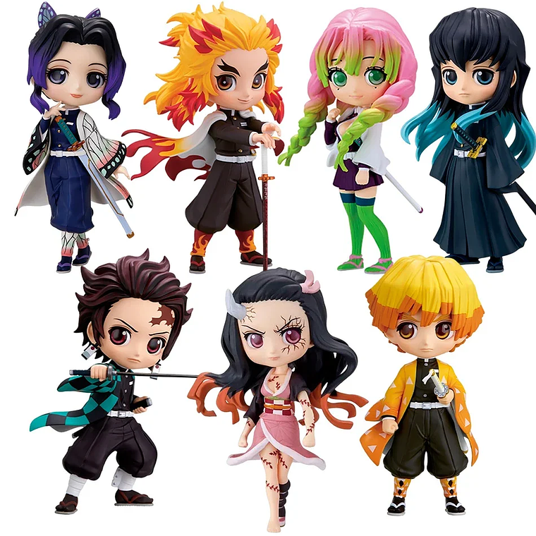 Figuras Demon Slayer 15cm Detalladas Marca 
