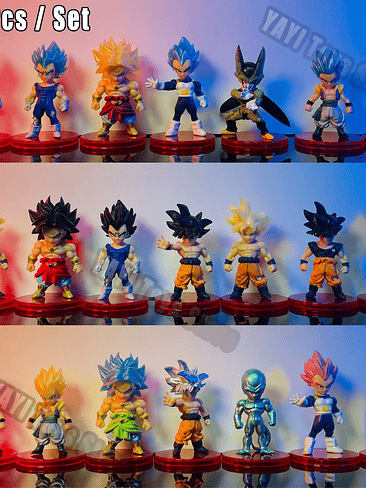 Dragon Ball Z Super SaiyanFiguras Coleccionables 