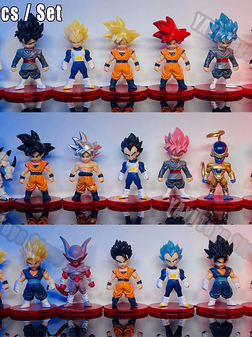 Dragon Ball Z Super SaiyanFiguras Coleccionables 