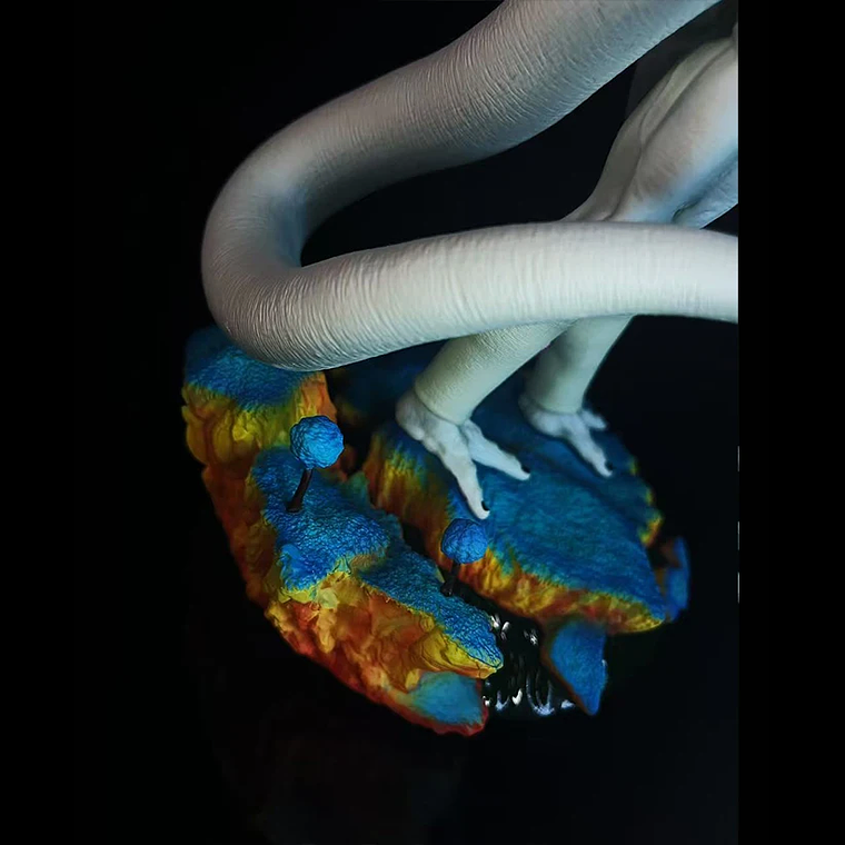 Figura Coleccionable realista Freezer c/Base Namekusein 27cm 4