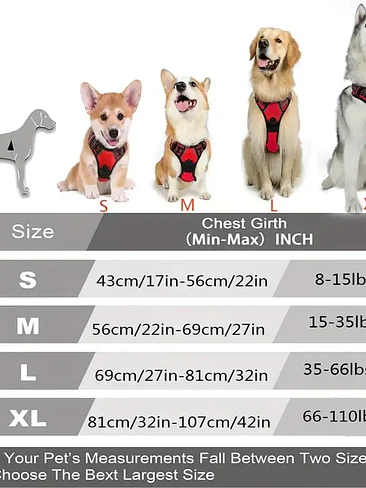 🐕‍🦺 Arnés para Perro Ajustable y Reflectante – Máxima Comodidad y Control 6