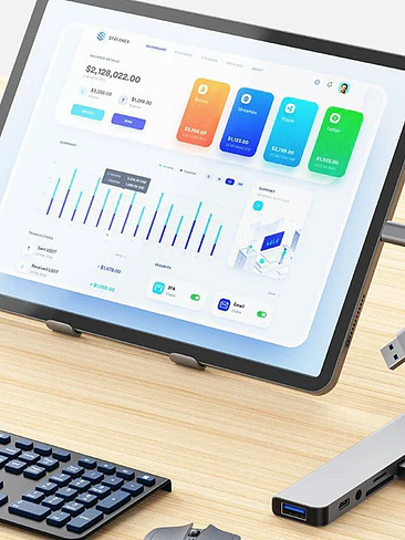 8 in 2 USB +Type C HUB Multi Puerto 4