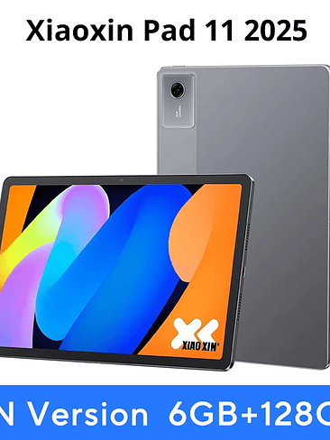  Lenovo Xiaoxin Pad 11 2025 Tablet 11 inch 2.5K  Versiones 6Ram 128SSD / 8Ram 128SSD 1