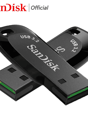 Memoria USB 3.2 Sandisk de 128 GB, 64 GB y 32 GB para Multiproposito 1