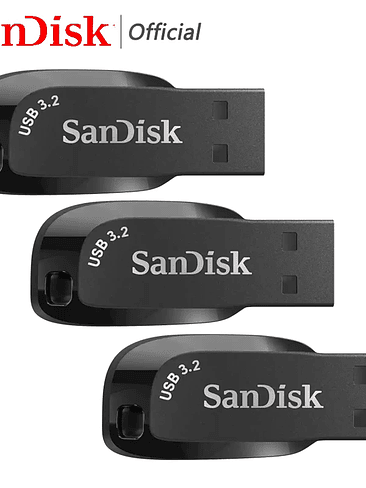 Memoria USB 3.2 Sandisk de 128 GB, 64 GB y 32 GB para Multiproposito 6