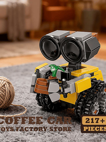 🤖Disney Robot Wall E Figura Armable, 217 Piezas, Colecionable. 🤖 1