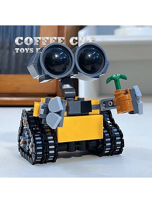 🤖Disney Robot Wall E Figura Armable, 217 Piezas, Colecionable. 🤖