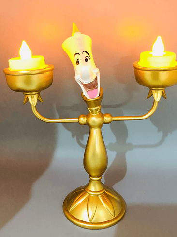 🕰️🕯️ Figuras Decorativas Coleccionables – DISNEY LA BELLA Y LA BESTIA 3