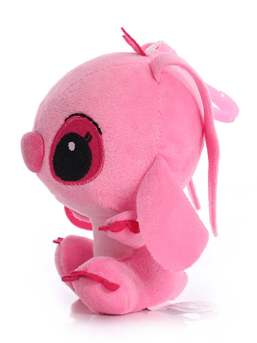 🧸 Peluches Estilo Alien Azul y Rosa – Dúo Adorable con Colgador 3