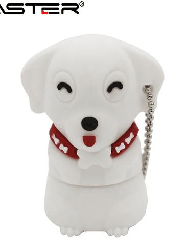 JASTER - Memoria USB con forma de perro (64 GB, 32 GB, regalo creativo para niños), llavero gratis de 16 GB 3