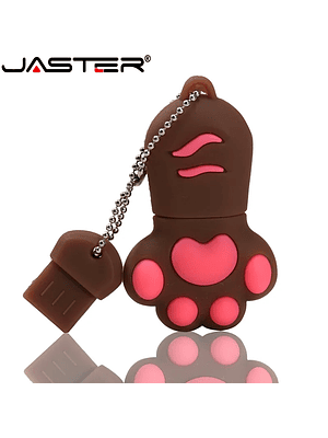JASTER - Memoria USB Kawai Patita / con llavero Variedad de Colores