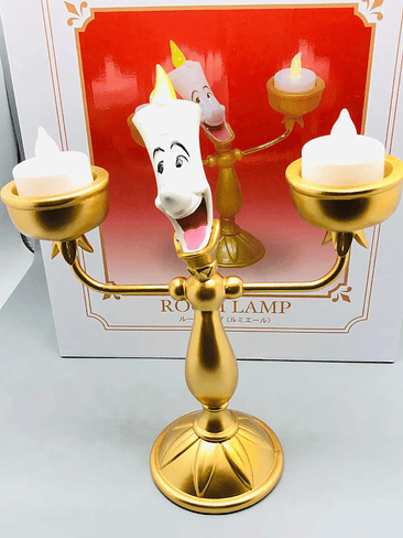 🕰️🕯️ Figuras Decorativas Coleccionables – DISNEY LA BELLA Y LA BESTIA 7