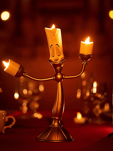 🕰️🕯️ Figuras Decorativas Coleccionables – DISNEY LA BELLA Y LA BESTIA 9