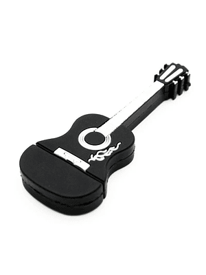 Unidad flash USB 2.0 de 128 GB con diseño de instrumento musical y notas de violín, color 64 GB, llavero de regalo