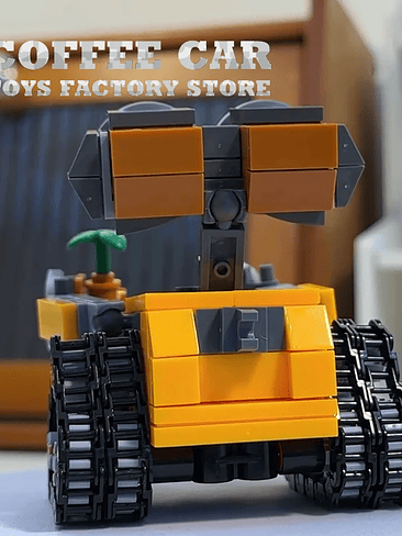 🤖Disney Robot Wall E Figura Armable, 217 Piezas, Colecionable. 🤖 6