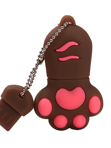 JASTER - Memoria USB Kawai Patita / con llavero Variedad de Colores 7