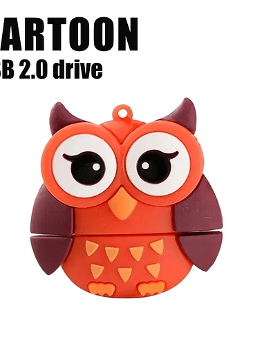 Pendrives Kawai Variedad Diseños (Dragon, abeja, pinguino, etc) 9