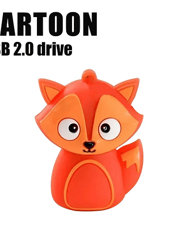 Pendrives Kawai Variedad Diseños (Dragon, abeja, pinguino, etc) 12