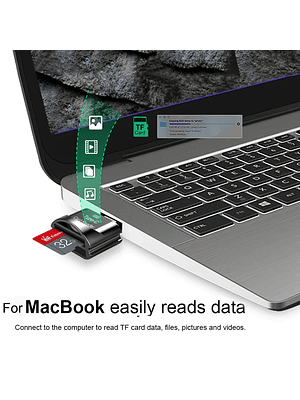 Lector de tarjetas USB 3.0 tipo C para iPhone IOS13, adaptador de tarjeta de memoria TF, lector de tarjetas para Samsung, Xiaomi, mini lector de tarjetas micro