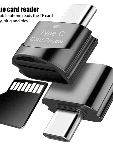Lector de tarjetas USB 3.0 tipo C para iPhone IOS13, adaptador de tarjeta de memoria TF, lector de tarjetas para Samsung, Xiaomi, mini lector de tarjetas micro 5