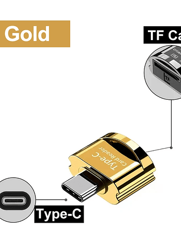 Lector de tarjetas USB 3.0 tipo C para iPhone IOS13, adaptador de tarjeta de memoria TF, lector de tarjetas para Samsung, Xiaomi, mini lector de tarjetas micro 6
