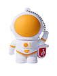 Memoria USB de astronauta de 128 GB, regalo creativo y genial, memoria USB de 64 GB, llavero gratis, memoria USB blanca de 32 GB, disco U de 16 GB   - Miniatura 12