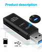 Lector de tarjetas USB 3.0 multifunción 2 en 1 - Miniatura 25