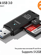 Lector de tarjetas USB 3.0 multifunción 2 en 1 - Miniatura 9