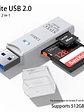  Lector de tarjetas USB 3.0 multifunción 2 en 1 - Miniatura 10