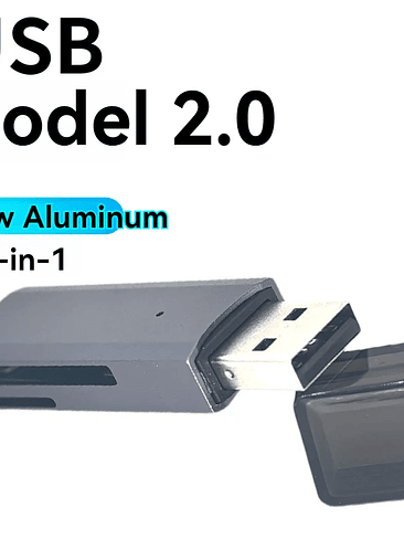  Lector de tarjetas USB 3.0 multifunción 2 en 1 12