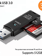  Lector de tarjetas USB 3.0 multifunción 2 en 1 - Miniatura 19