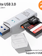  Lector de tarjetas USB 3.0 multifunción 2 en 1 - Miniatura 20