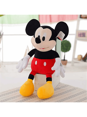 🧸 Peluche Estilo Minnie con Vestido Rojo – Suave y Adorable 