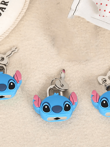 Disney Anime Stitch Candado de Seguridad  3
