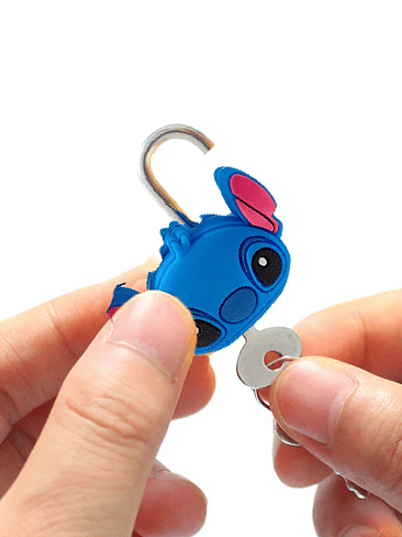 Disney Anime Stitch Candado de Seguridad  5