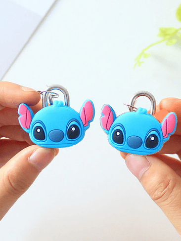 Disney Anime Stitch Candado de Seguridad  6