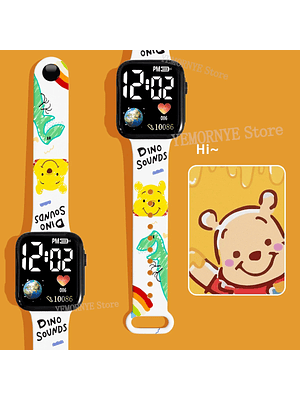 ⌚✨ Reloj Digital Infantil – Diseños Disney, Bob Esponja y Más ✨⌚