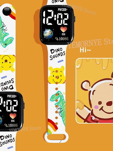 ⌚✨ Reloj Digital Infantil – Diseños Disney, Bob Esponja y Más ✨⌚ 1
