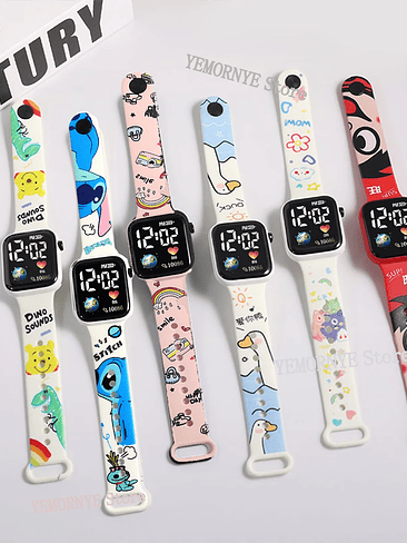 ⌚✨ Reloj Digital Infantil – Diseños Disney, Bob Esponja y Más ✨⌚ 2